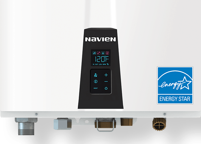 Navien NPE-240a tankless water heater controls